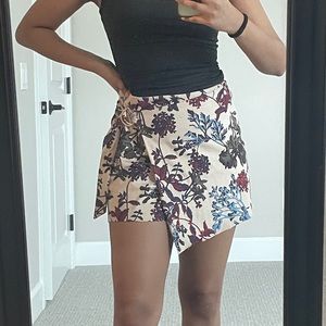 ZARA / Floral Skort